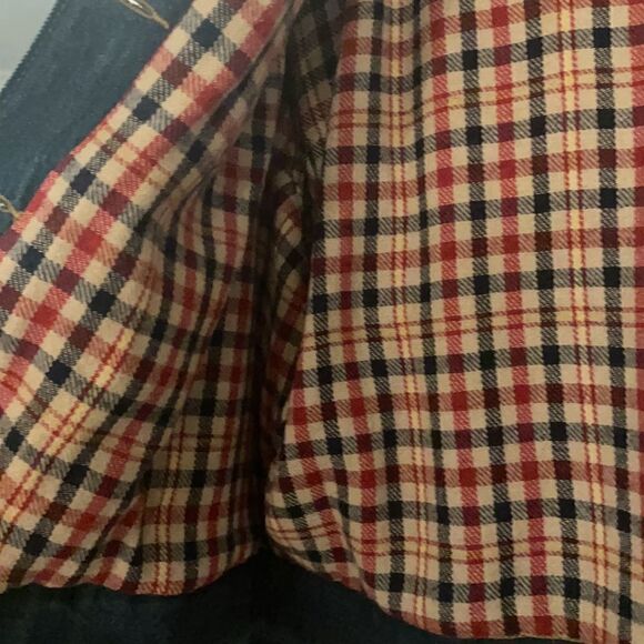 Iconic- Zara Gorgeous lined gingham denim jacket - Picture 6 of 10